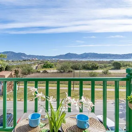 Port Ducal-apartamento En La Playa De La Rubina , Maravillosas Vistas アパート エンプリアブラバ